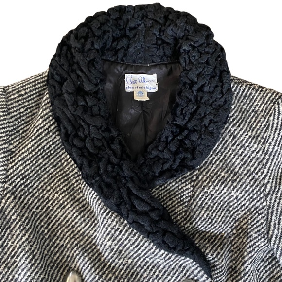 VINTAGE Bill Atkinson - glen of Michigan - Cropped Jacket - Picture 3 of 10